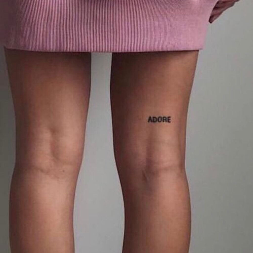 Ideas de tatuajes pequeños y elegantes para la pierna - Marie Claire México
