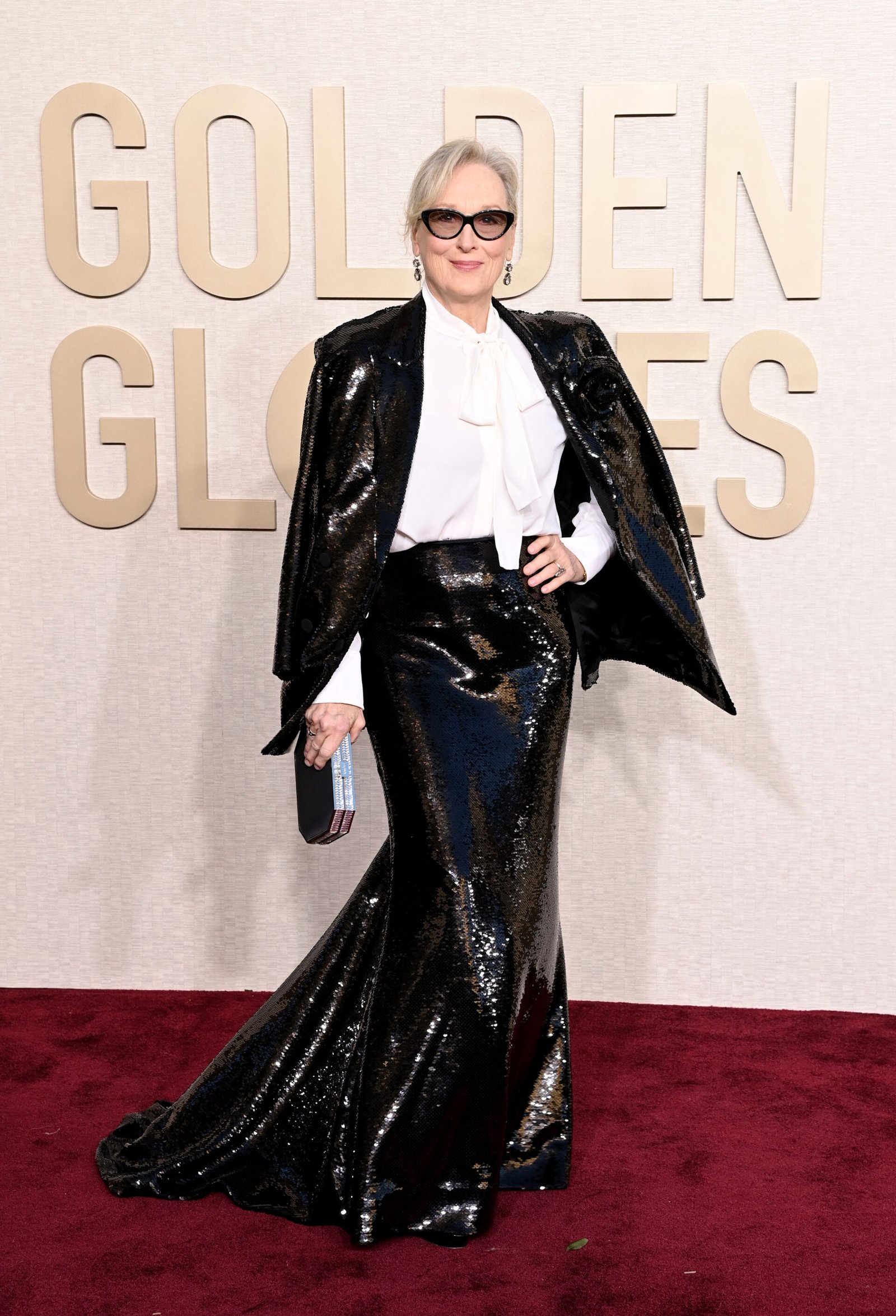 Meryl Streep tuvo su momento más Miranda Priestly en los Golden Globes 2024