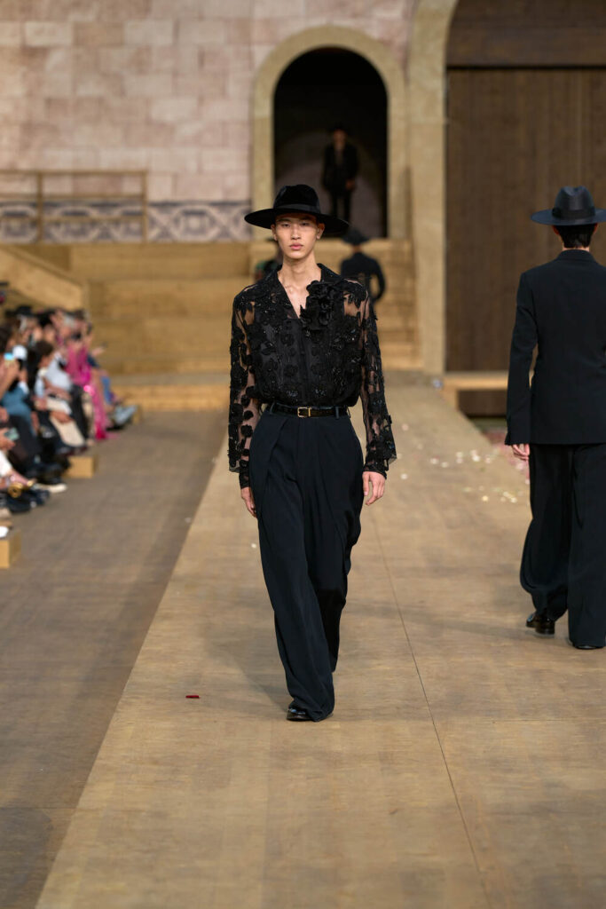 Look 5 Dolce Gabbana Alta Sartoria Cerdeña 2024