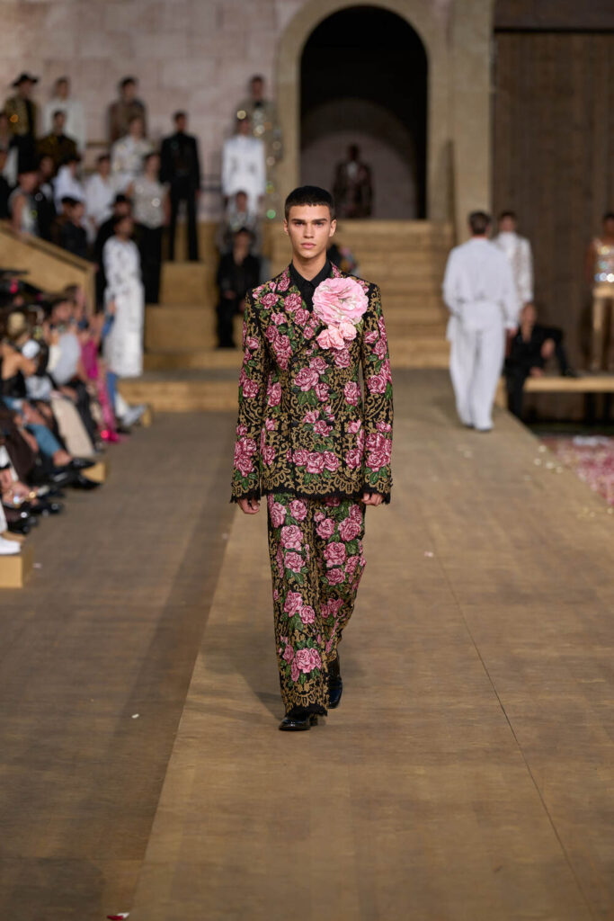 Look 95, Dolce Gabbana Alta Sartoria Cerdeña 2024