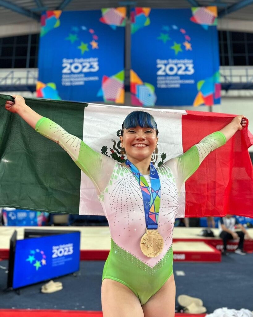 Alexa Moreno representante México gimnasia