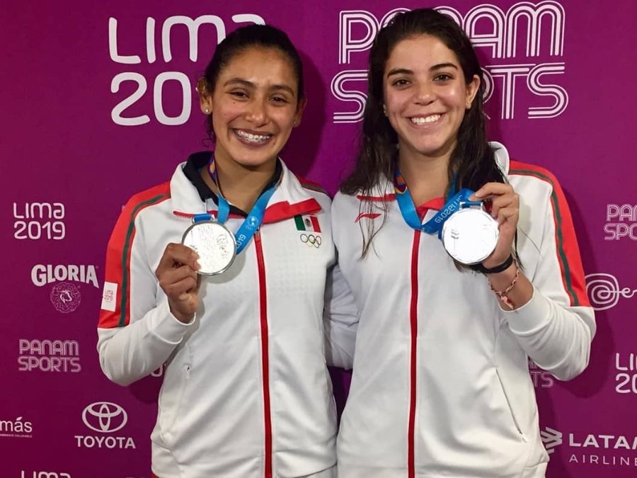 Gabriela Agúndez y Alejandra Orozco competencia