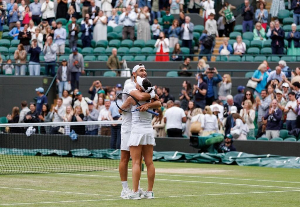 Giuliana Olmos y Santiago González llegan a la final de dobles mixto.