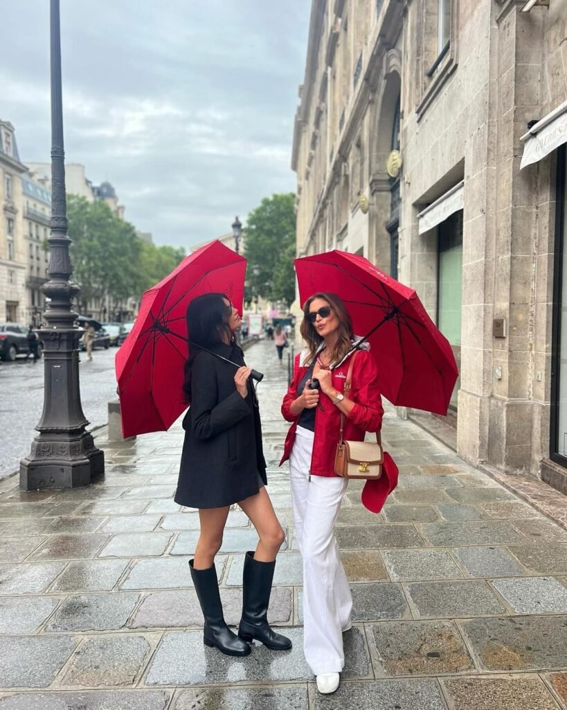 Cindy Crawford y Kaia Gerber en París