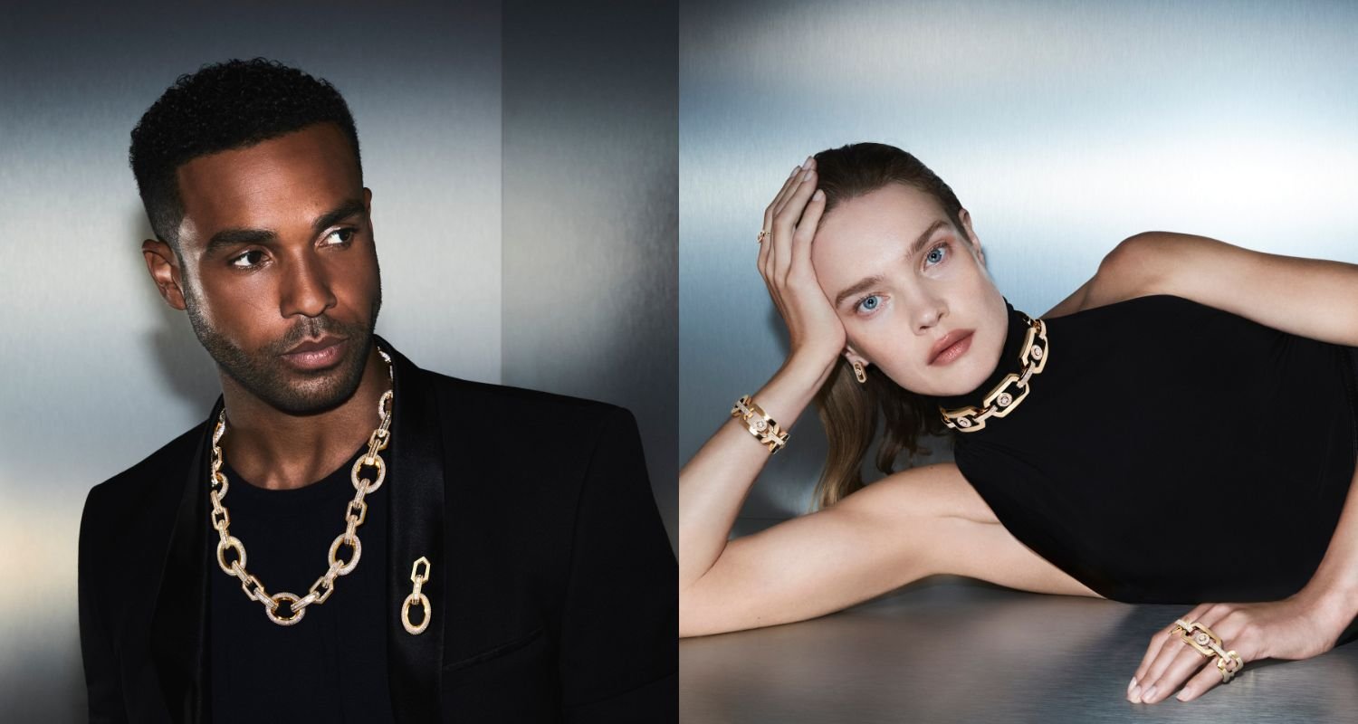 Natalia Vodianova y Lucien Laviscount se conocen en la medianoche de  Messika - Marie Claire México