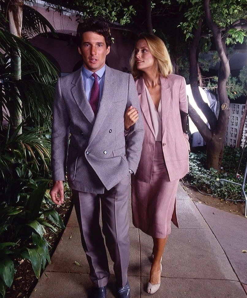 Richard Gere y Lauren Hutton en American Gigolo