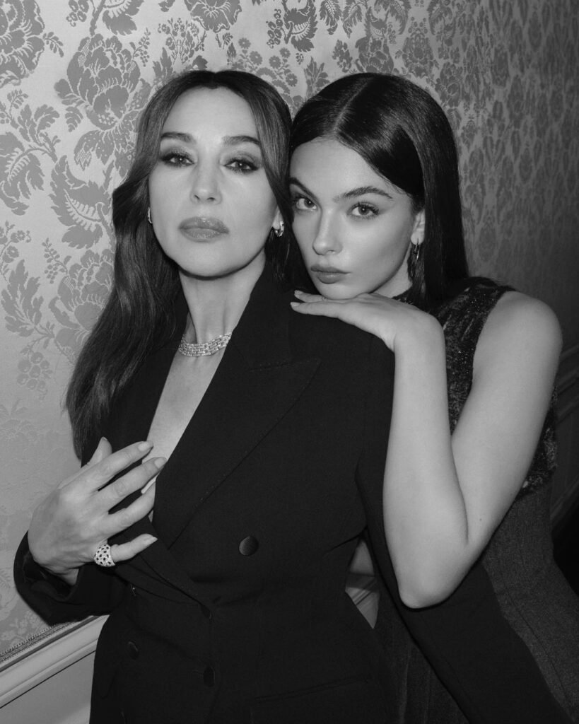 Monica Bellucci Deva Cassel Cartier