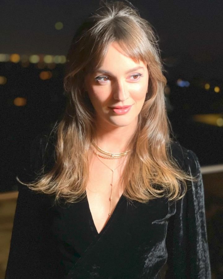 Leighton Meester cabello caramelo