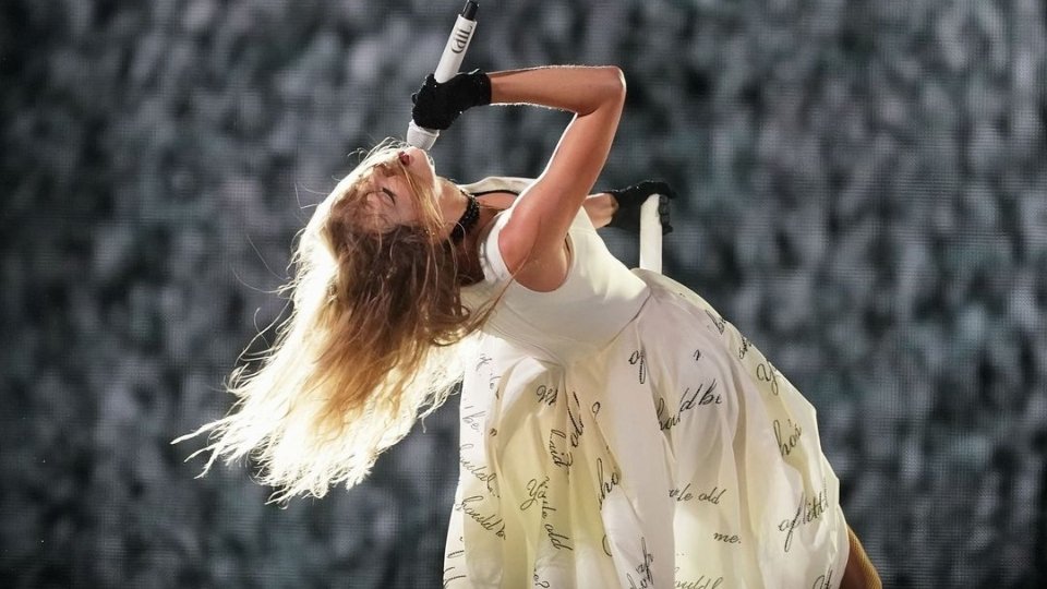 Taylor Swift en sus conciertos del 'The Eras tour'