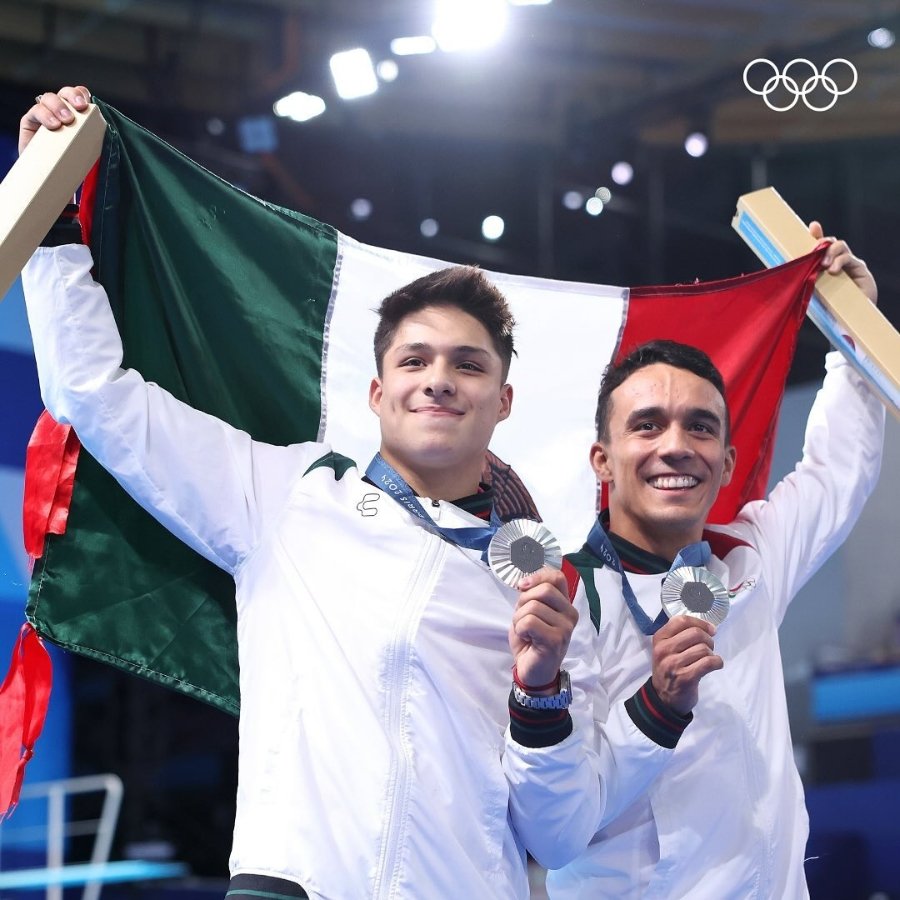 Osmar Olvera y Juan Celaya en los Juegos Olímpicos 2024