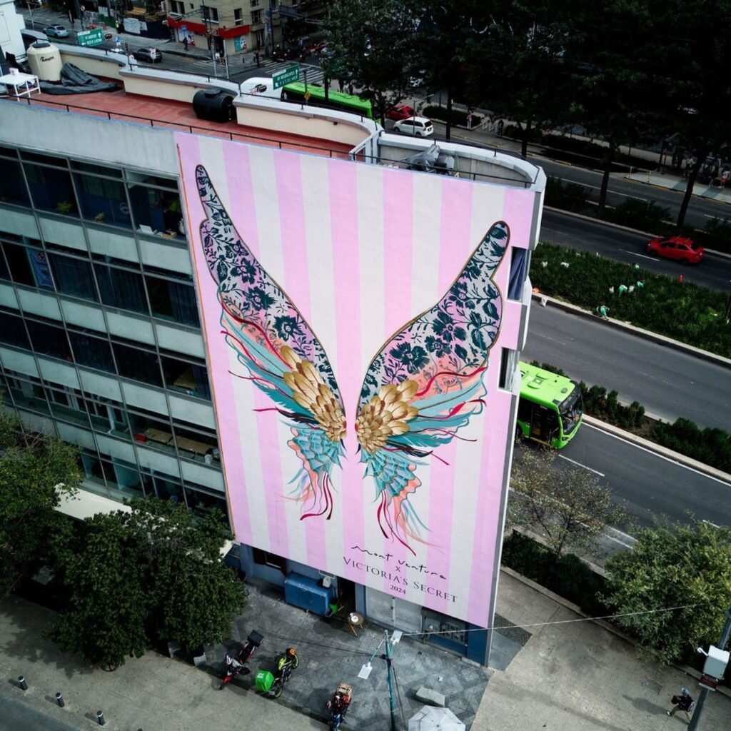 Mural de México para Victoria's Secret Fashion Show 2024