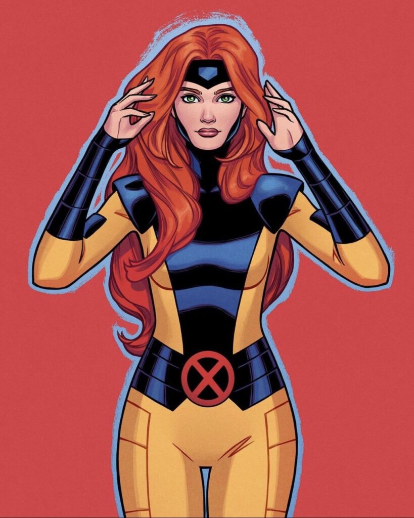 Jean Grey, X-Men 97 por Russel Dauterman
