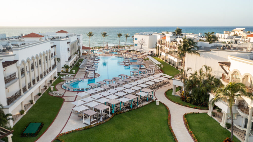 Vista panorámica del Hilton Playa del Carmen