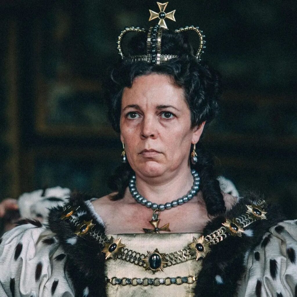 Olivia Colman en La Favorita