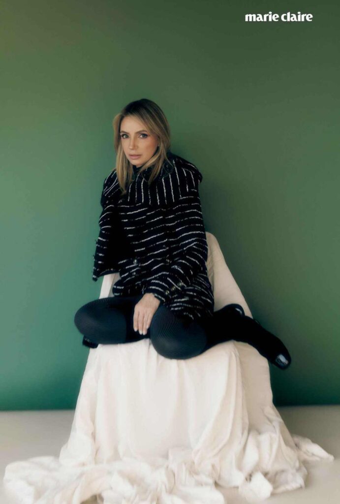 Fotos de Angélica Rivera y Sofía Castro en Marie Claire