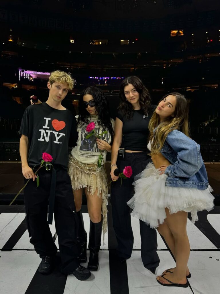 Charli XCX y Lorde en Madison Square Garden