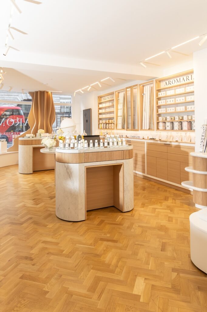 Tienda de Aromaria en Londres