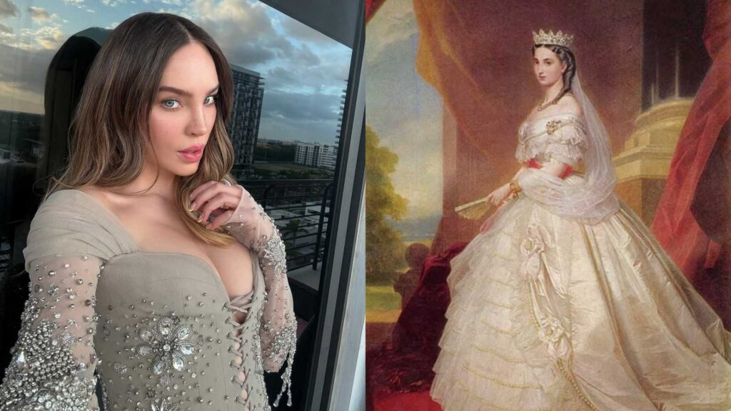 Belinda como la protagonista de Carlota