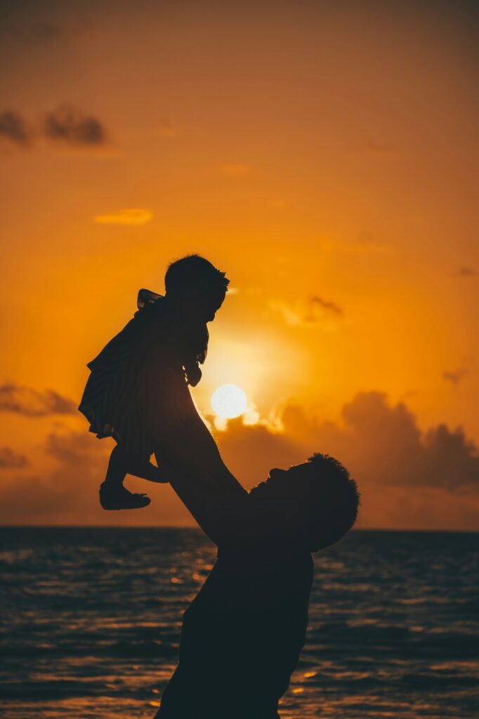 Papá con su hija