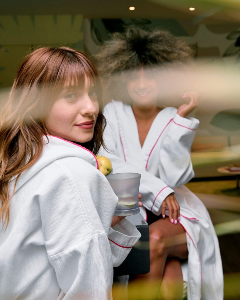 Mujeres en spa