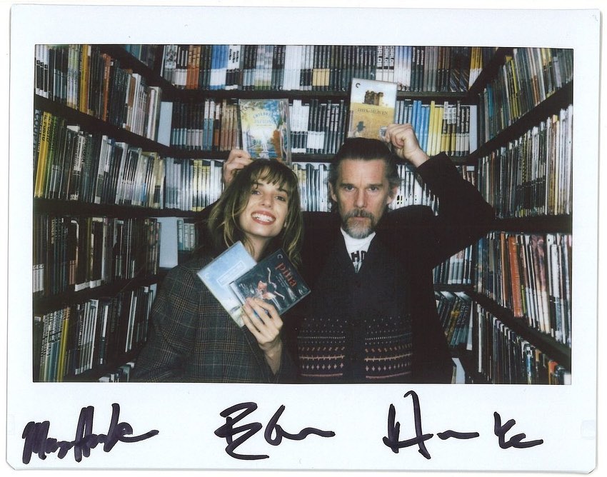 Ethan Hawke y Maya Hawke