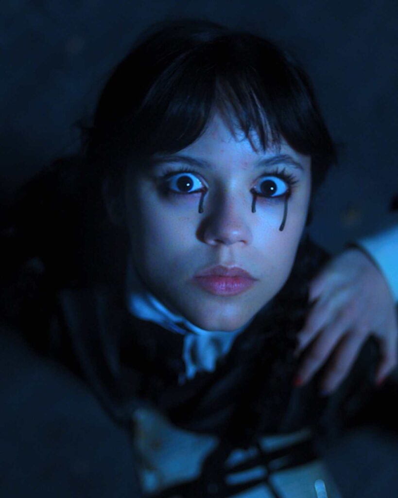 Merlina con Jenna Ortega