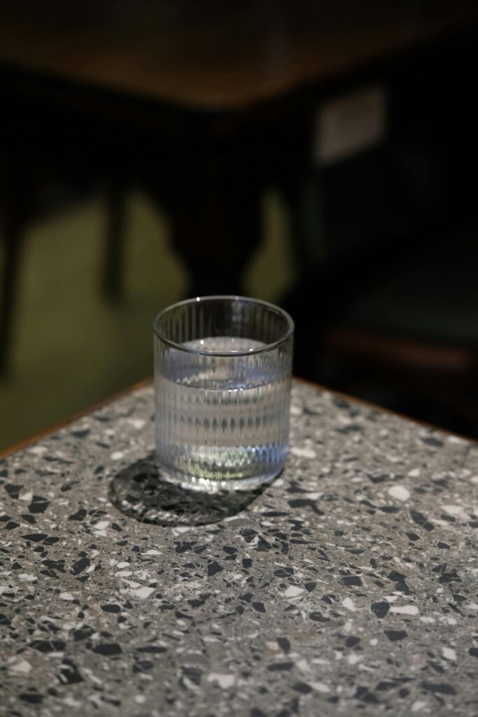 vaso de agua