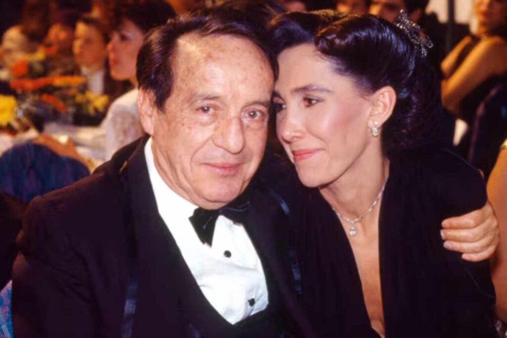 Chespirito y Florinda Meza