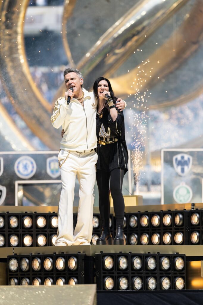 Laura Pausini y Robbie Williams