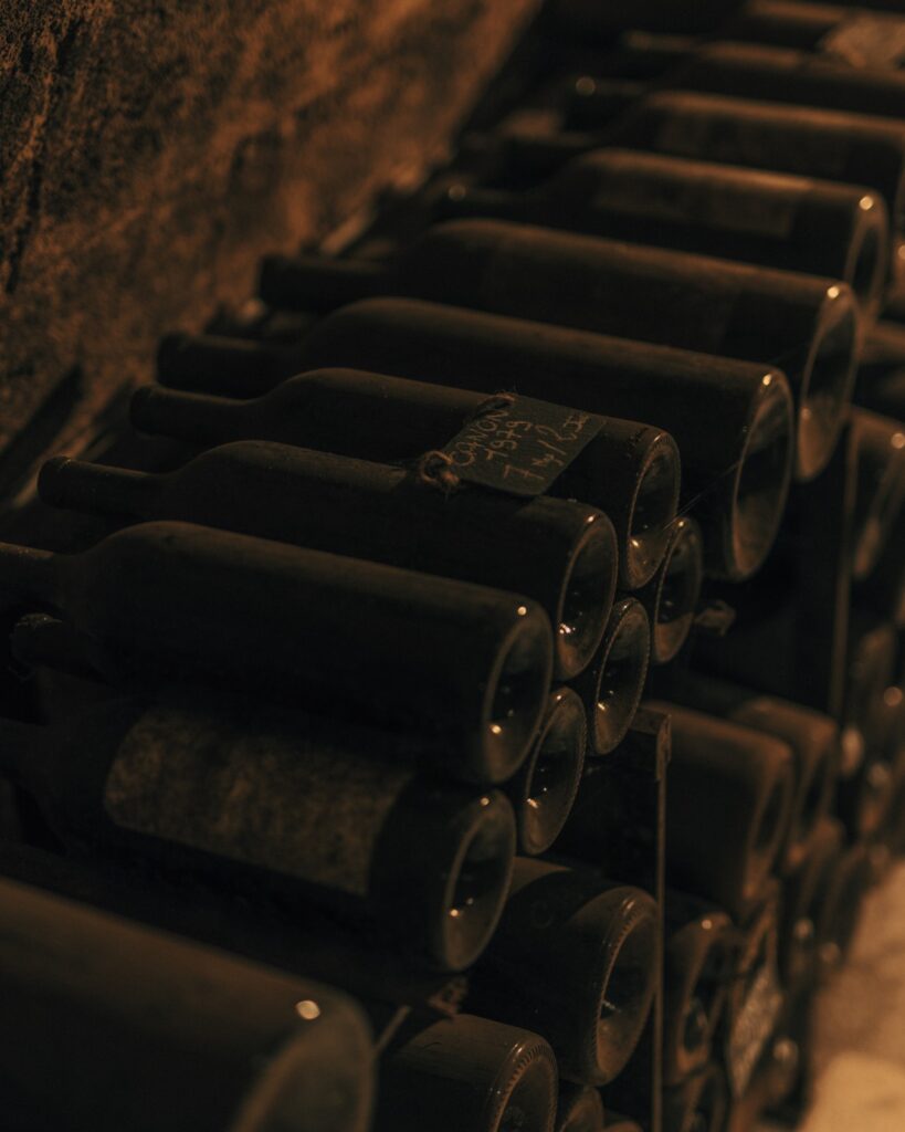 Botellas de vino