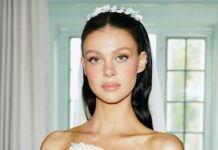 Nicola Peltz renueva votos con el vestido de novia de su madre