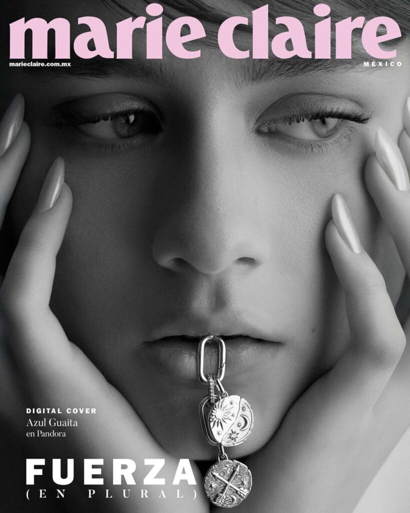 Azul Guaita en portada de Marie Claire México
