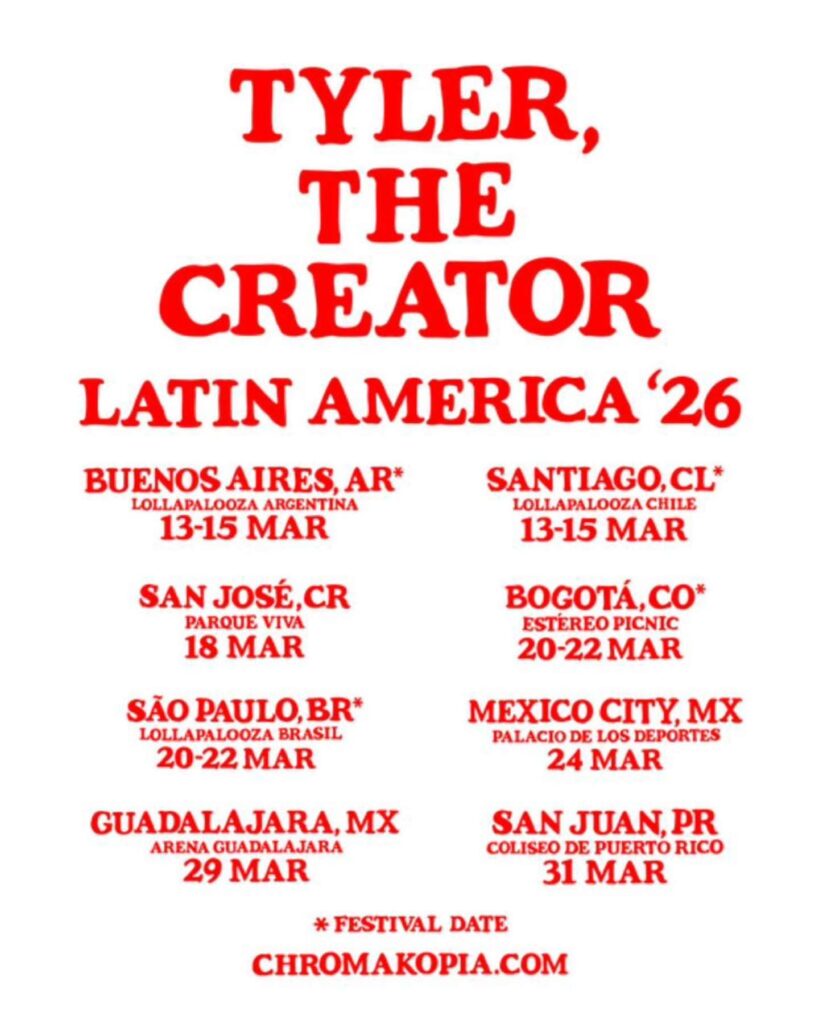 Tyler The Creator concierto mexico