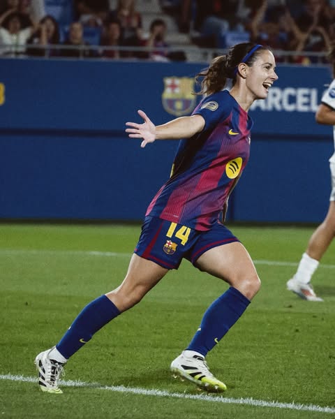 Aitana Bonmatí juega con el FC Barcelona Femenil