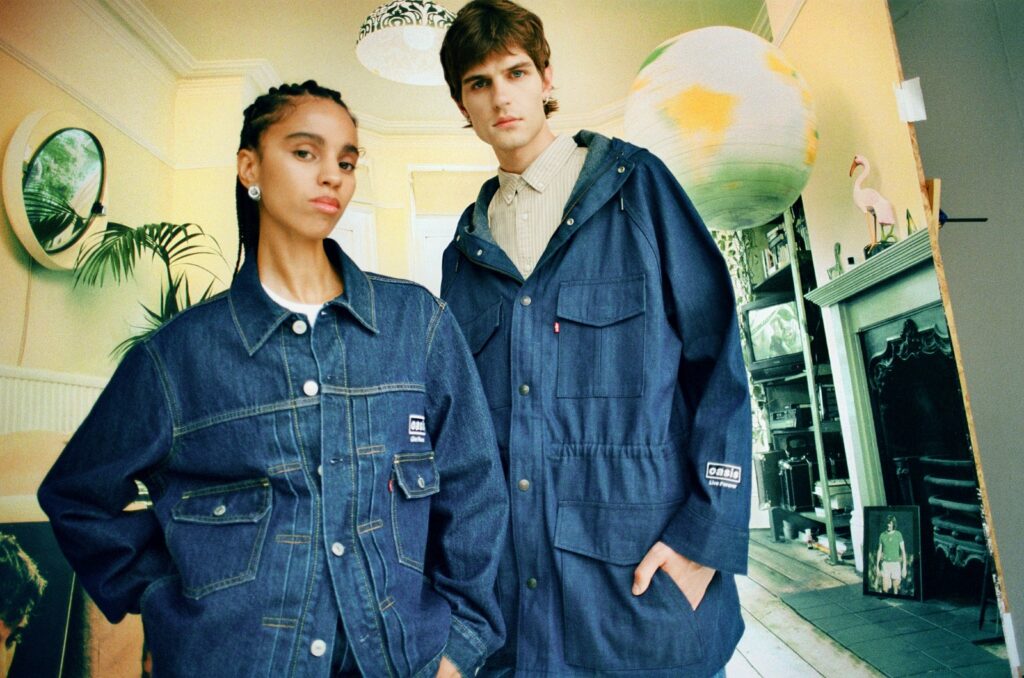 Prendas denim de Levi's x Oasis