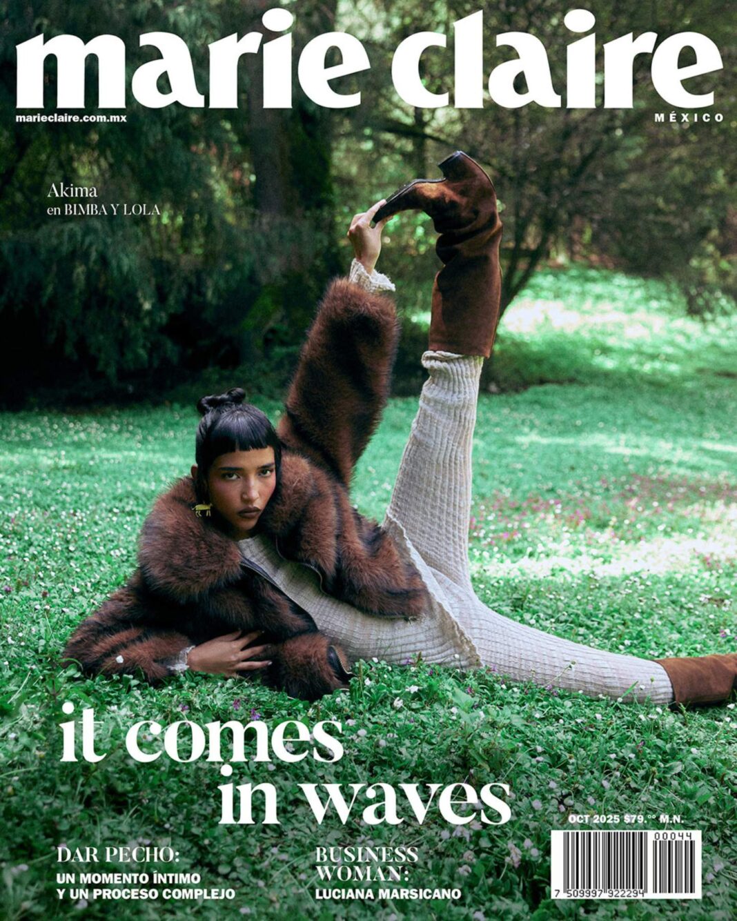 Akima en Marie Claire: Proyectos, carrera y el poder de migrar