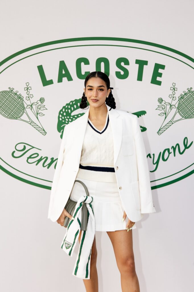 Ale Capetillo en Lacoste