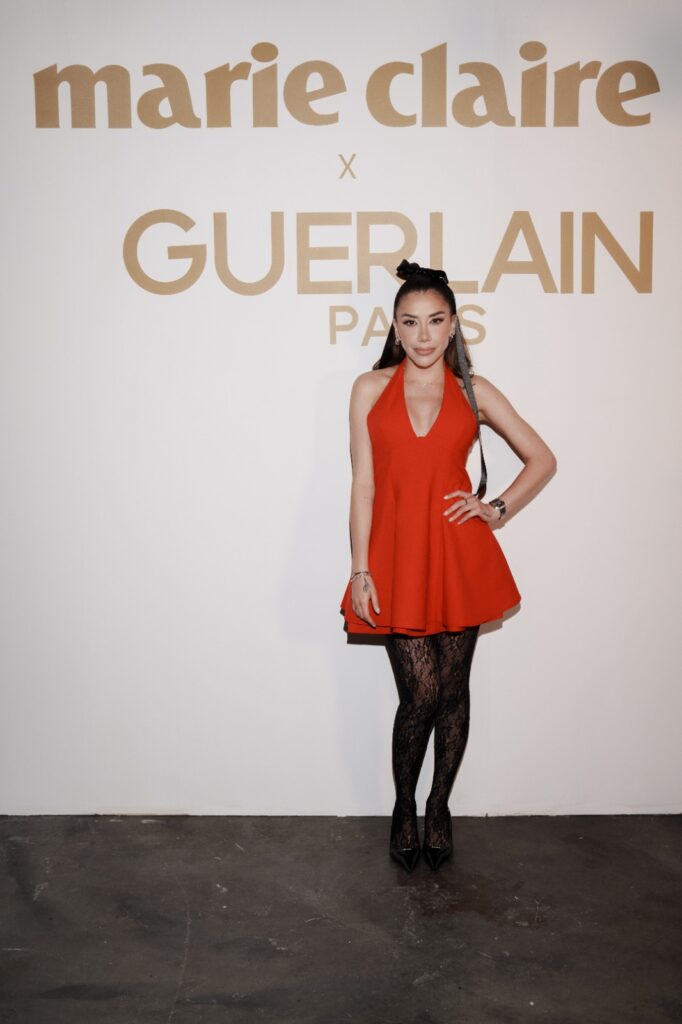 Karime Pindter con Guerlain