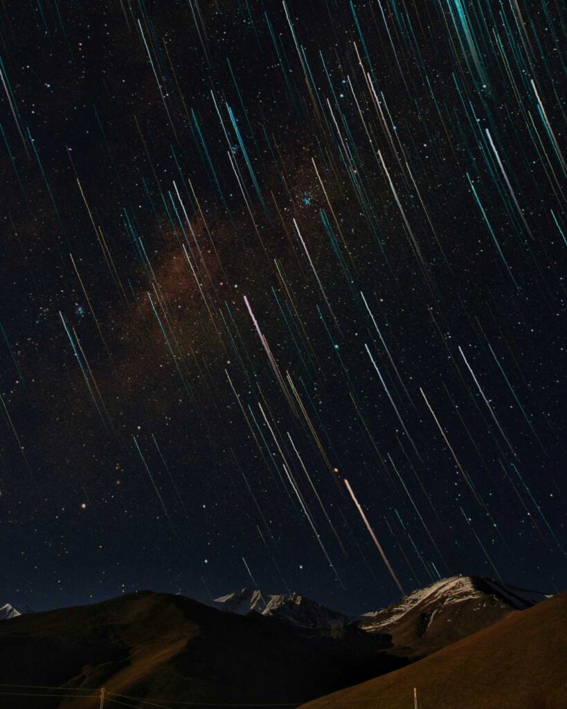 lluvia de estrellas Dracónidas