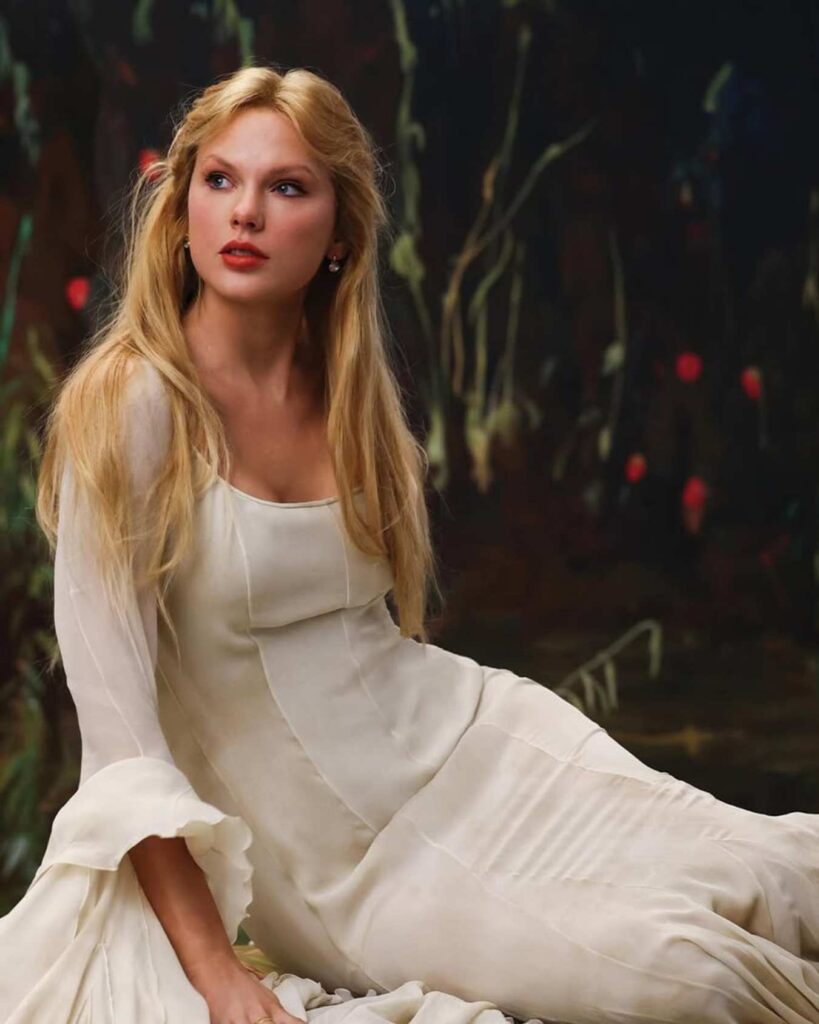 Taylor Swift looks The Fate of Ophelia