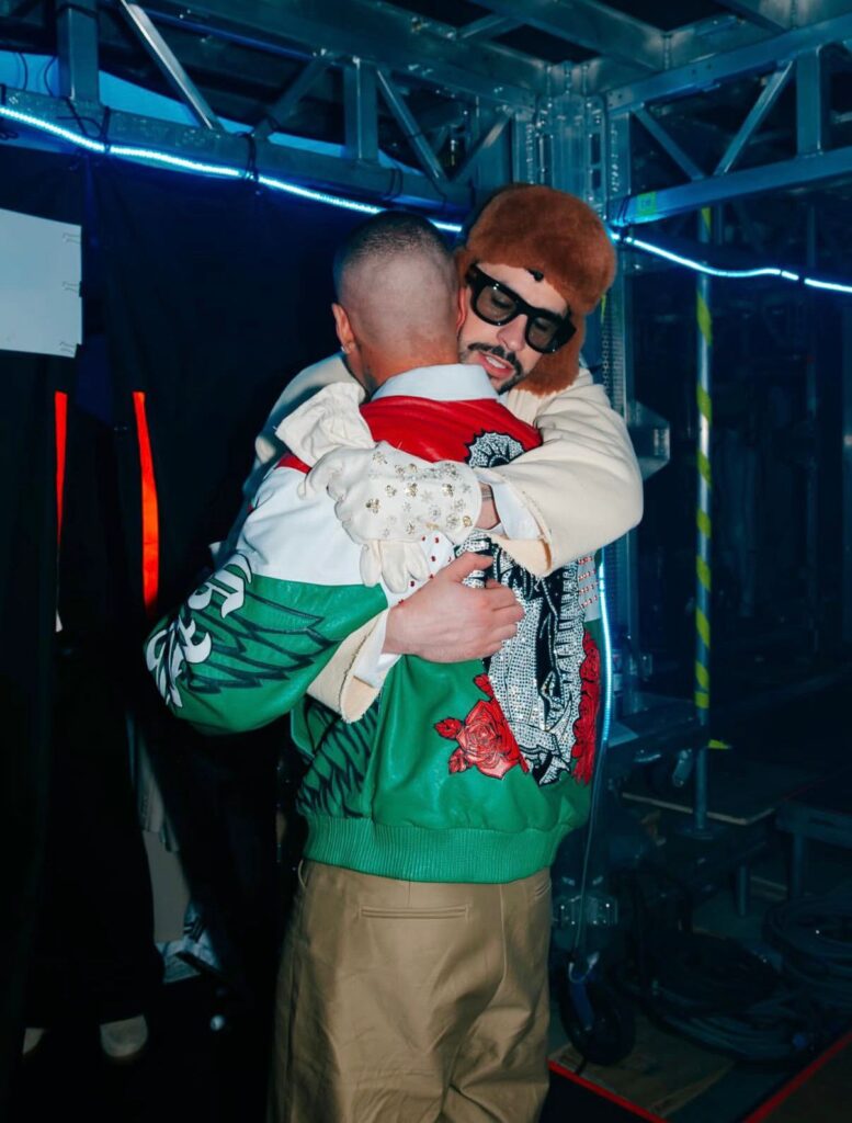 J Balvin y Bad Bunny