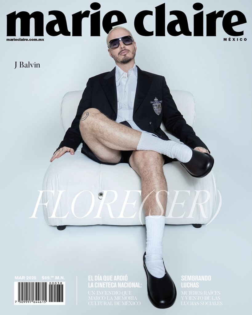 J Balvin en Marie Claire México