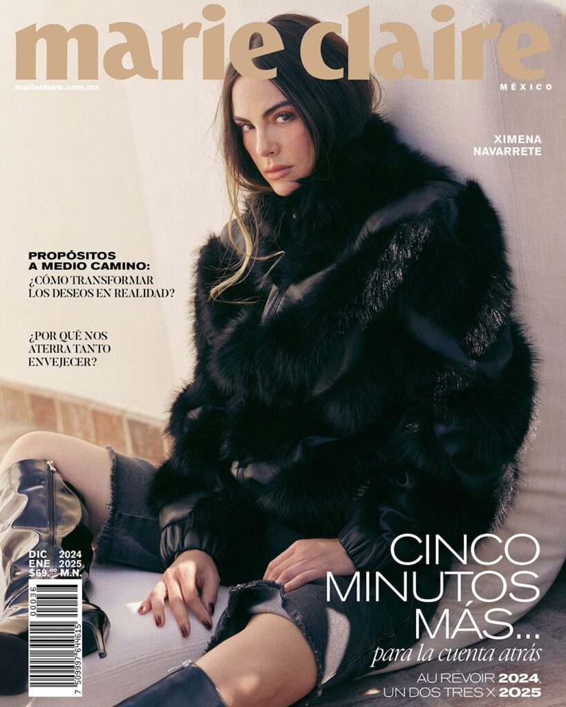 Ximena Navarrete en Marie Claire México