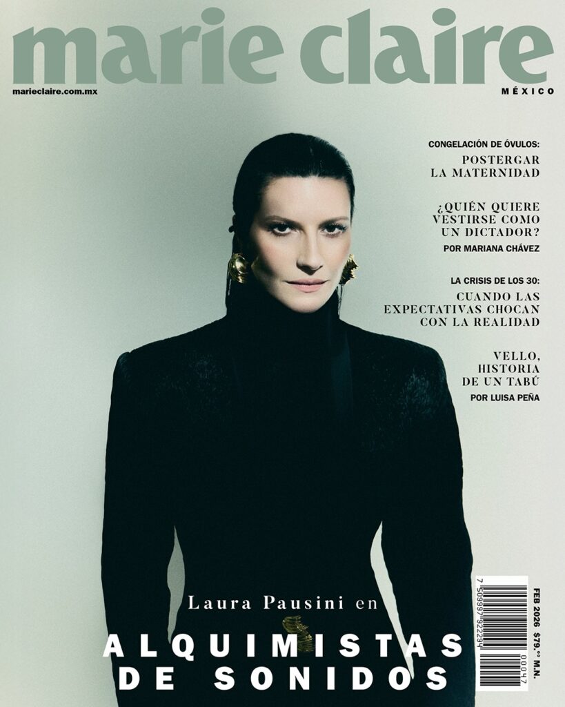 Laura Pausini portada Marie Claire México