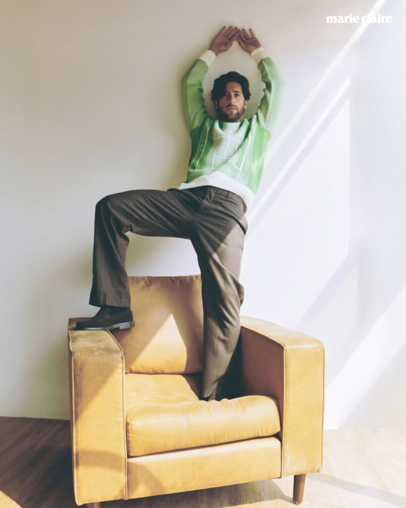 Diego Klein en Marie Claire