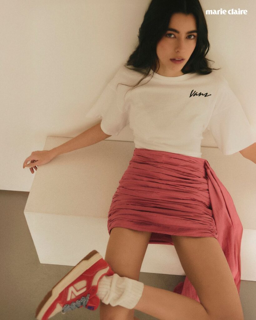 María Castañeda en Marie Claire