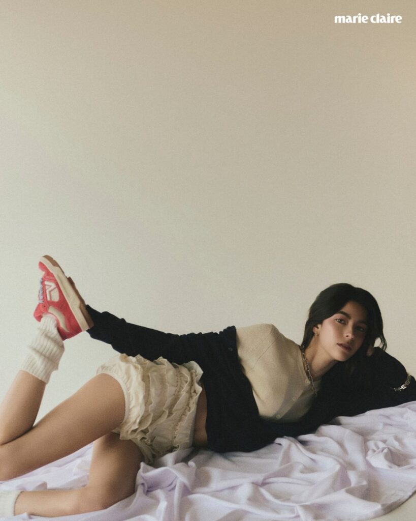 María Castañeda en Marie Claire