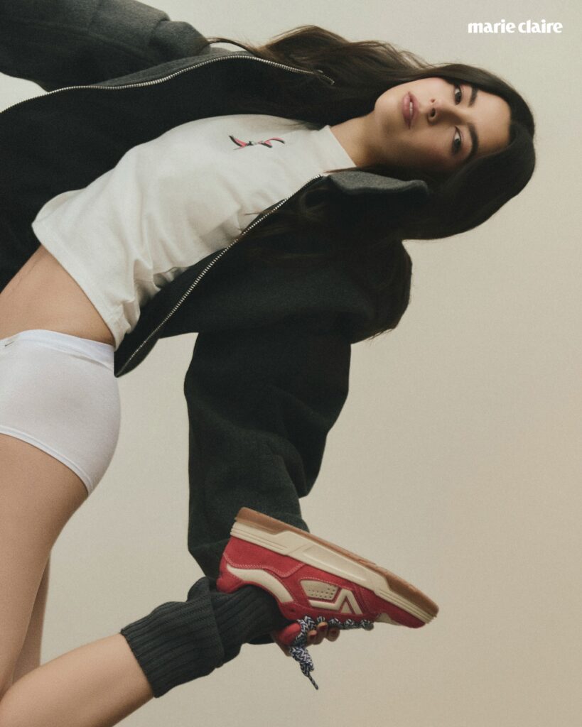 María Castañeda en Marie Claire