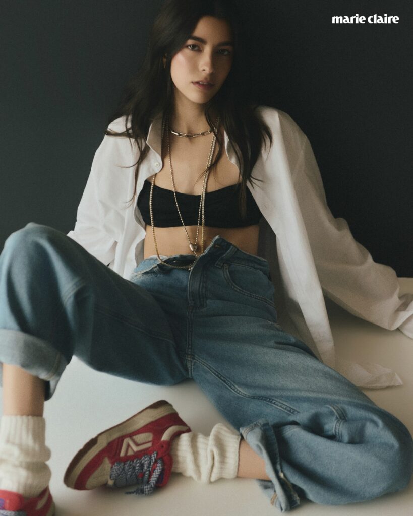 María Castañeda en Marie Claire