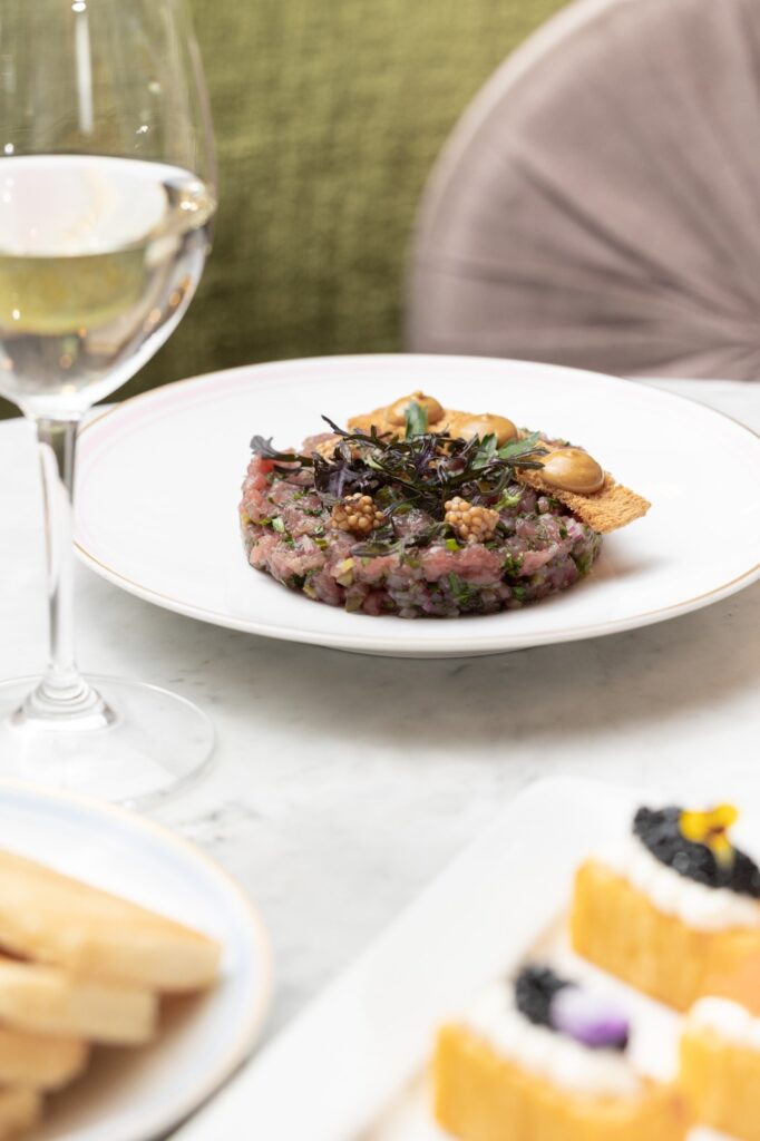 Tartar de res de Ladurée